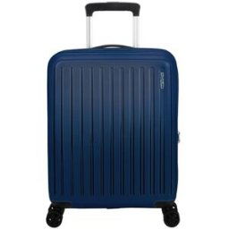 American Tourister Rejoy 55cm 4-Wheel Cabin Case - Navy Blue