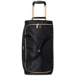 Dune London Oriel 55cm 2-Wheel Holdall - Black