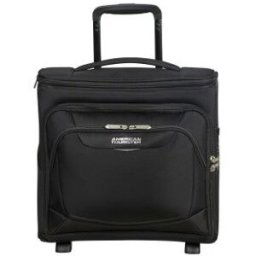 American Tourister SummerRide 2-Wheel Expandable Underseat Cabin Case - Black