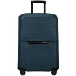 Samsonite Magnum ECO 69cm 4-Wheel Medium Suitcase - Midnight Blue