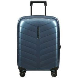 Samsonite Attrix 55cm 4-Wheel Expandable Cabin Case - Steel Blue