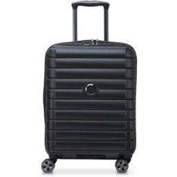 Delsey Shadow 5.0 55cm Slim 4-Wheel Cabin Case - Black