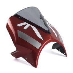 Triumph Speed 400 (24) Vision Fly Screen: Carnival Red/Storm Grey 26700R