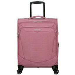 American Tourister SummerRide 55cm 4-Wheel Expandable Cabin Case - Lilas Pink