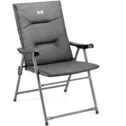 Leisure Monarch Padded Folding Chair Grey / Black