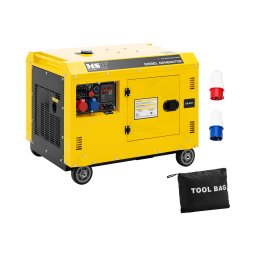Diesel Generator - 7220 / 8500 W - 30 L - 230/400 V - mobile - AVR - Euro 5