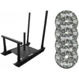 Taurus Power Sled Package - 80kg Camo Bumpers