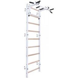 BenchK 700 White + Steel Pull Up Bar/BB Holder