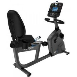 Life Fitness RS3 Lifecycle Recumbent Exercise Bike with Track Connect Console...
