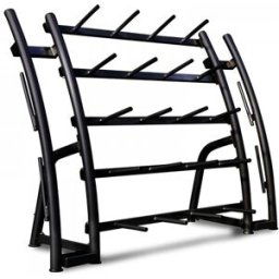 BodyMax CF730 20 Set Studio Barbell Rack - Black