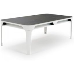 Cornilleau Play-Style Hyphen Outdoor Pool Table Dining Top White Stone