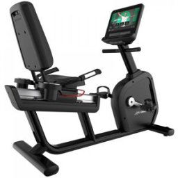 Life Fitness Integrity+ Recumbent Bike Black Onyx 16â€�