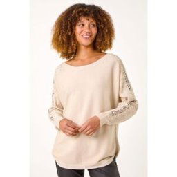 Roman Glimmer Embellished Jumper S female