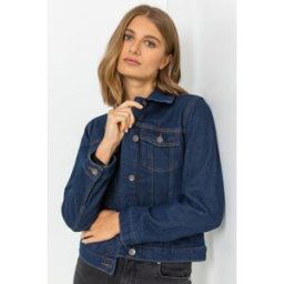 Roman Classic Cotton Denim Jacket 10 female