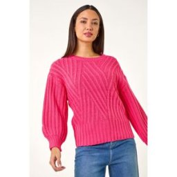 Roman Crew Stitch Detail Jumper 12 female