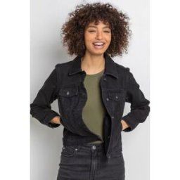 Roman Classic Cotton Denim Jacket 16 female