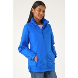 Roman Shower Resistant Funnel Neck Jacket 10 female