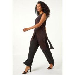 Roman Petite Printed Top & Trouser Set 8 female