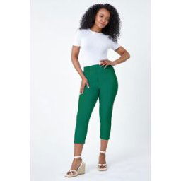 Roman Petite Stretch Crop Denim Jegging 8 female