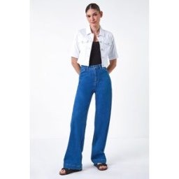 Roman Short Sleeve Stretch Jacket 20 female