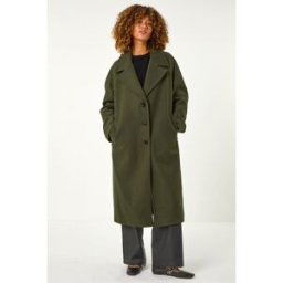 Roman Longline Single Breasted Coat 8 female
