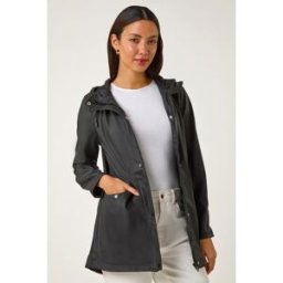 Roman Rain Resistant Hooded Jacket 8 female