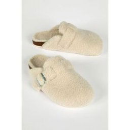 Roman Sherpa Borg Mule Slippers 3 female
