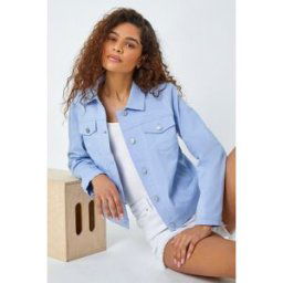 Roman Stretch Pocket Detail Jacket 20 female
