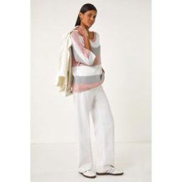 Roman Colourblock Stripe Knit Jumper L female