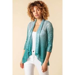 Roman Ombre Metallic Plisse Kimono 12 female