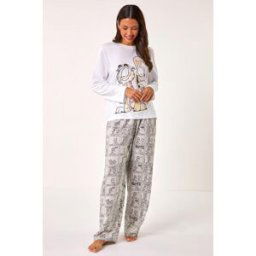 Roman Garfield and Odie Pyjama Set L female