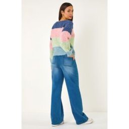 Dusk Stripe Knit Jumper S-M female