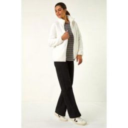 Roman Soft Sherpa Fleece Jacket S female