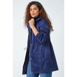Roman Shower Resistant Longline Jacket 20 female