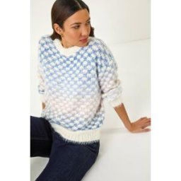 Roman Ombre Marled Knit Jumper one size female