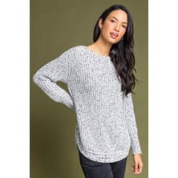Roman Curved Hem Stitch Detail Jumper 14 female