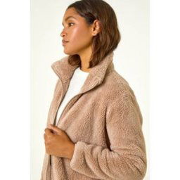 Roman Soft Sherpa Fleece Jacket L female