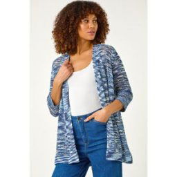 Roman Space Dye Knit Cardigan 20 female