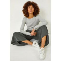 Roman Baby Corduroy Wide Leg Culotte M female