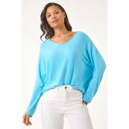 Roman V-Neck Snit Top S female