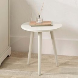 Pacific Lifestyle - Croft Linen Pine Wood Side Table