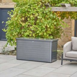 Pacific Lifestyle - Rhode Island Small Outdoor Cushion Box in Anthracite