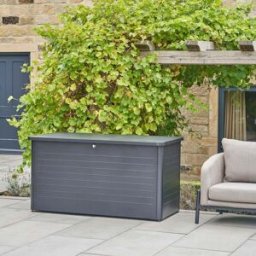 Pacific Lifestyle - Rhode Island Large Outdoor Cushion Box in Anthracite