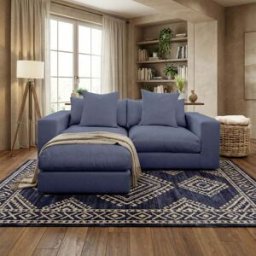 Sofa Style Hampshire Modular 2 Seat Sofa in Midnight Blue