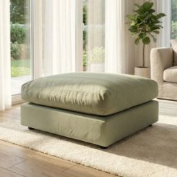 Sofa Style Hampshire Modular Footstool in Moss Green