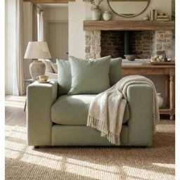Sofa Style Hampshire Modular Armchair in Moss Green