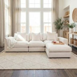 Sofa Style Hampshire Modular 3 Seat Sofa in Ivory