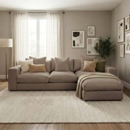 Sofa Style Hampshire Modular 3 Seat Sofa in Cocoa