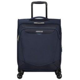 American Tourister SummerRide 55cm 4-Wheel Expandable Cabin Case - Navy