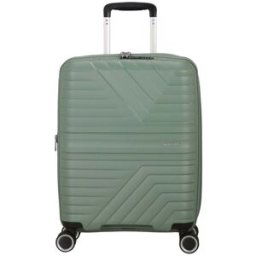 American Tourister Flytwist 55cm 4-Wheel Expandable Cabin Case - Botanic Green